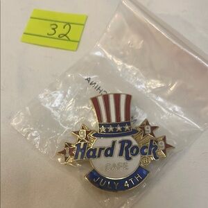 Hard Rock Cafe July 4th, 1999 Pin